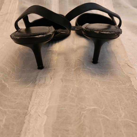 Michael Kors Black Women's Slingback Heels - Picture 5 of 8